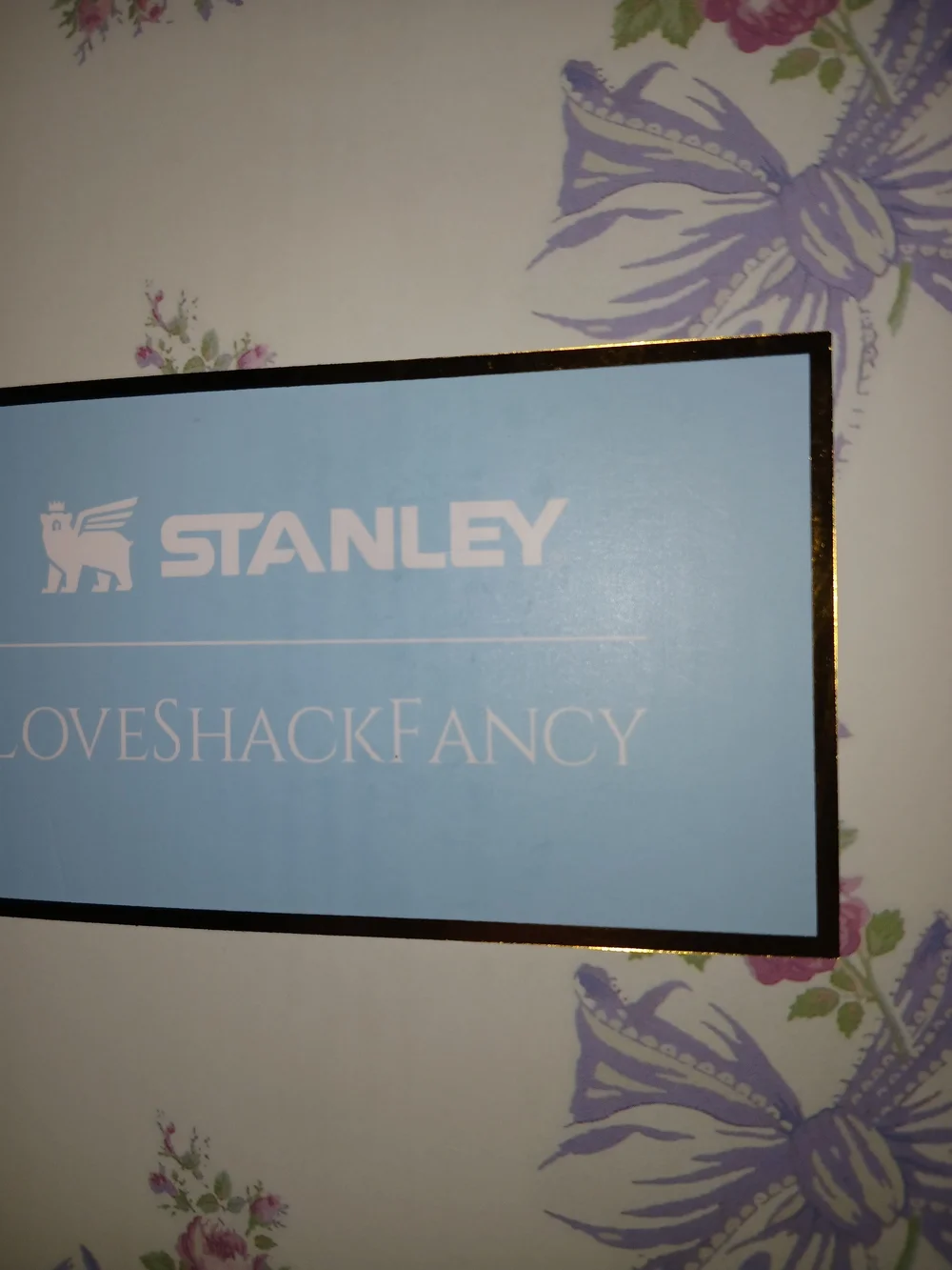 Brand new In box. Stanley x love shack fancy tumblr 40 ounce (Rare)